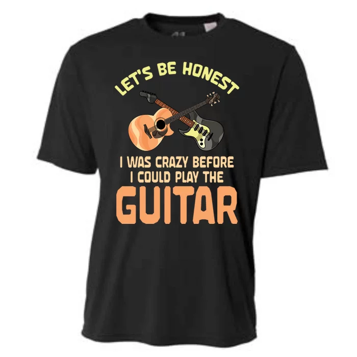 Musical Instrument Guitar Music Gift Idea Cooling Performance Crew T-Shirt