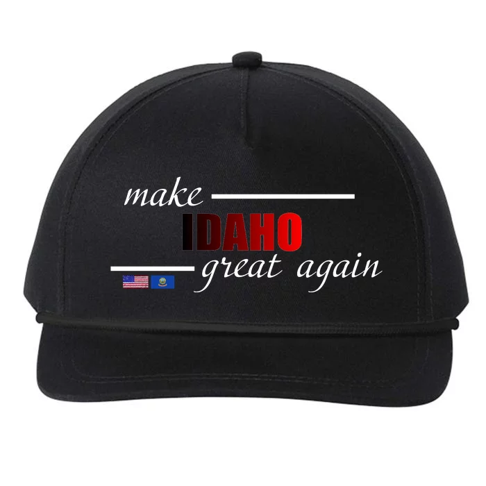 Make Idaho Great Again Snapback Five-Panel Rope Hat