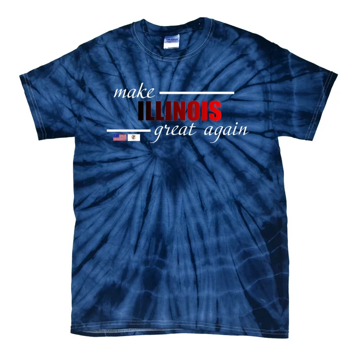 Make Illinois Great Again Tie-Dye T-Shirt