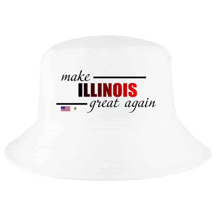 Make Illinois Great Again Cool Comfort Performance Bucket Hat