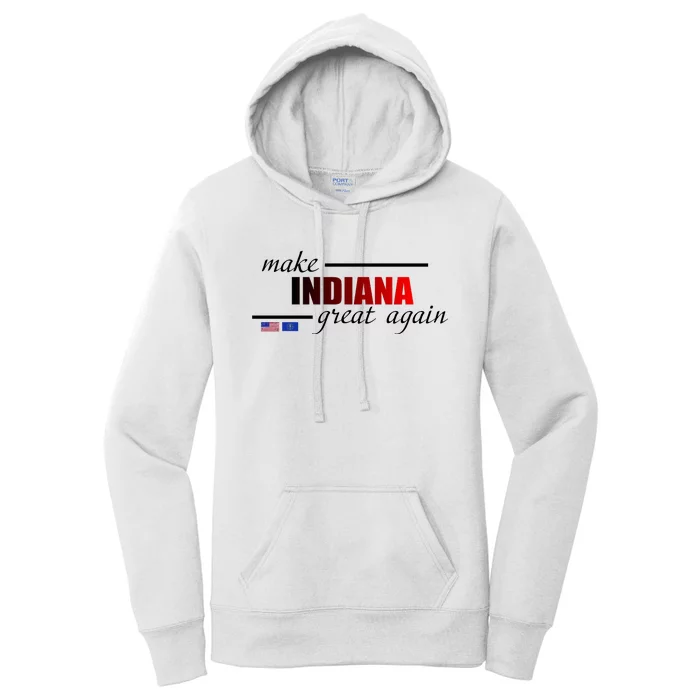 Make Indiana Great Again Women's Pullover Hoodie