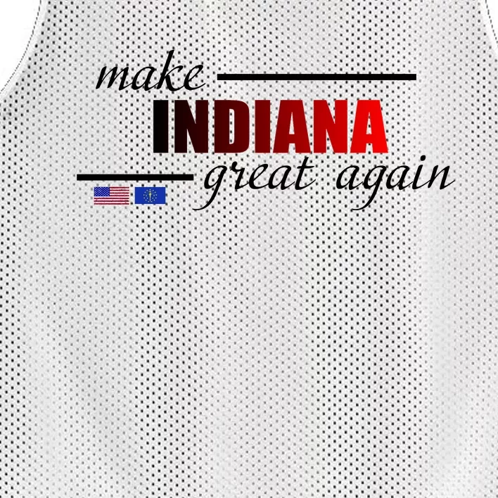 Make Indiana Great Again Mesh Reversible Basketball Jersey Tank