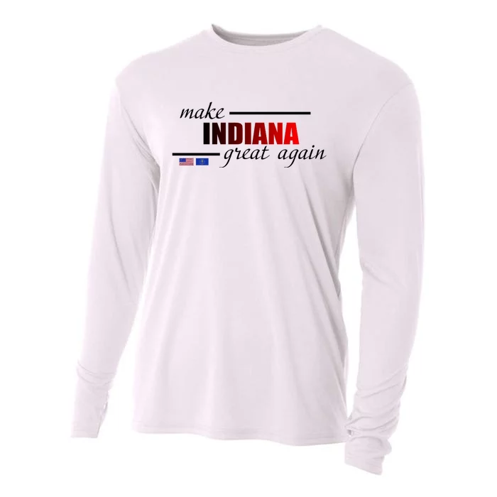 Make Indiana Great Again Cooling Performance Long Sleeve Crew