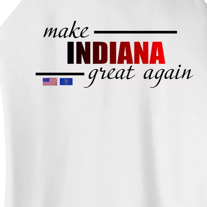 Make Indiana Great Again Women’s Perfect Tri Rocker Tank