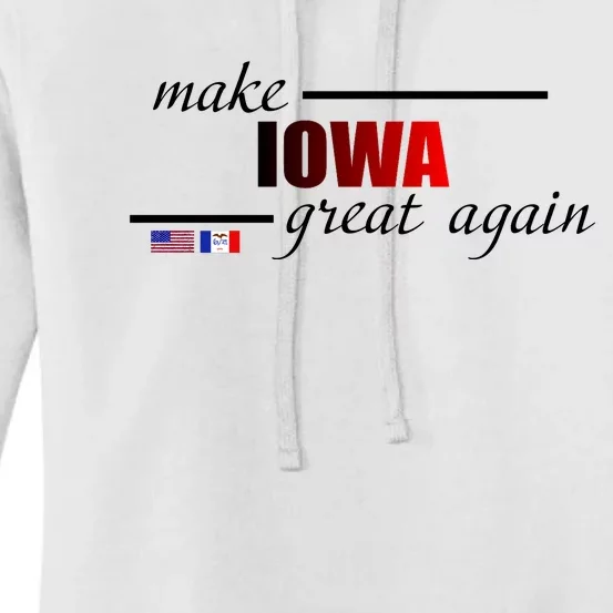 Make Iowa Great Again Women's Pullover Hoodie