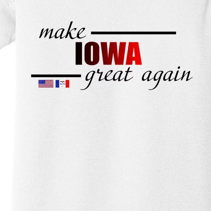 Make Iowa Great Again Baby Bodysuit