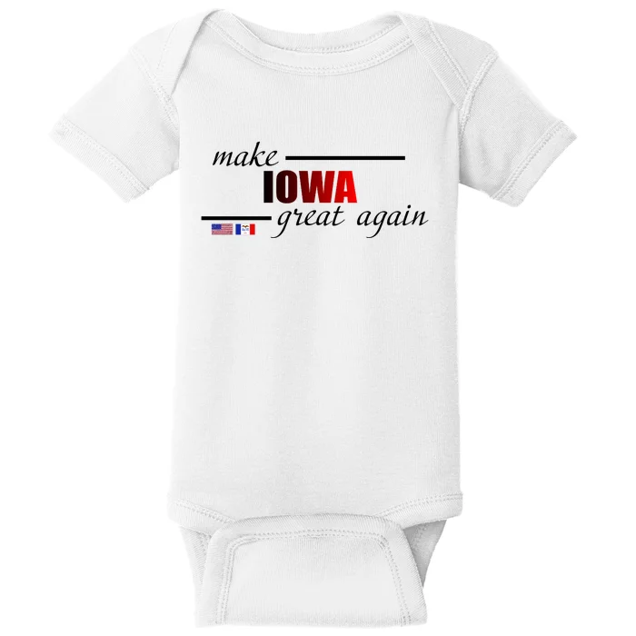 Make Iowa Great Again Baby Bodysuit