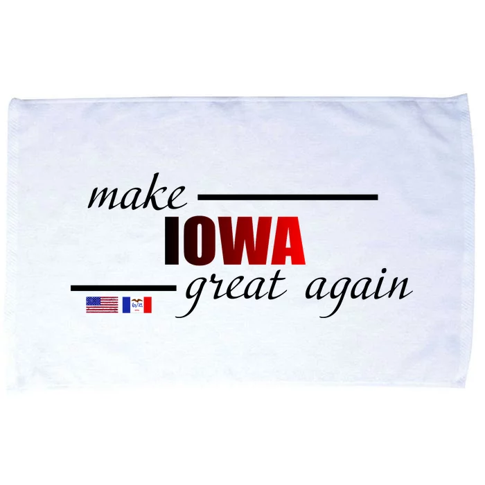 Make Iowa Great Again Microfiber Hand Towel