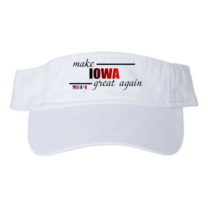 Make Iowa Great Again Valucap Bio-Washed Visor