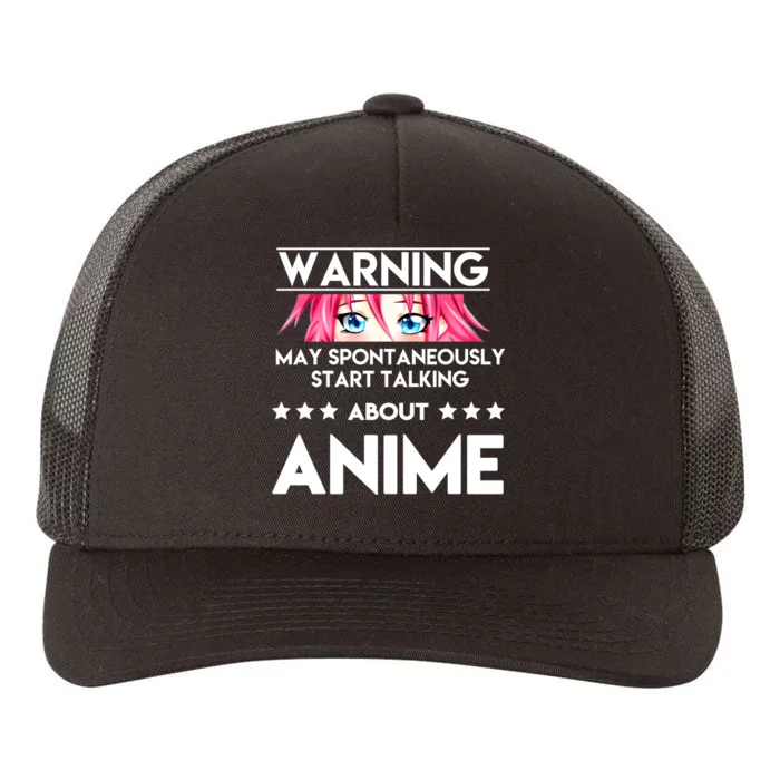 Might Start Talking About Anime Yupoong Adult 5-Panel Trucker Hat