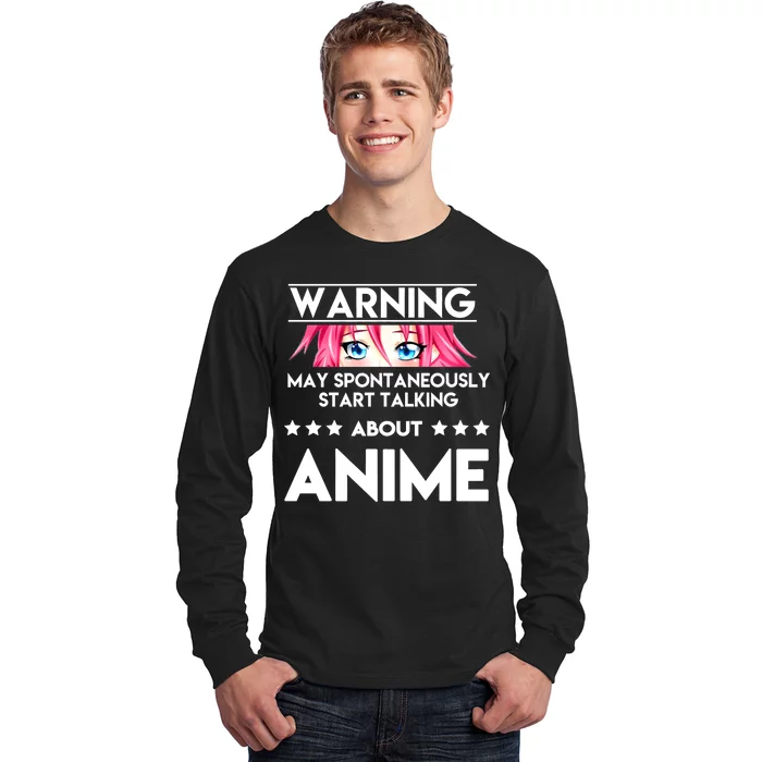 Might Start Talking About Anime Long Sleeve Shirt