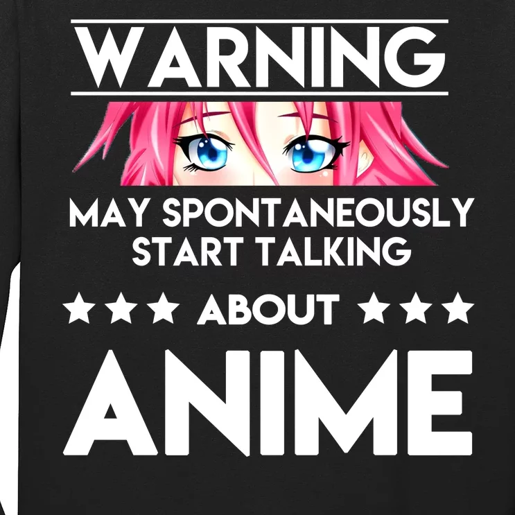 Might Start Talking About Anime Long Sleeve Shirt