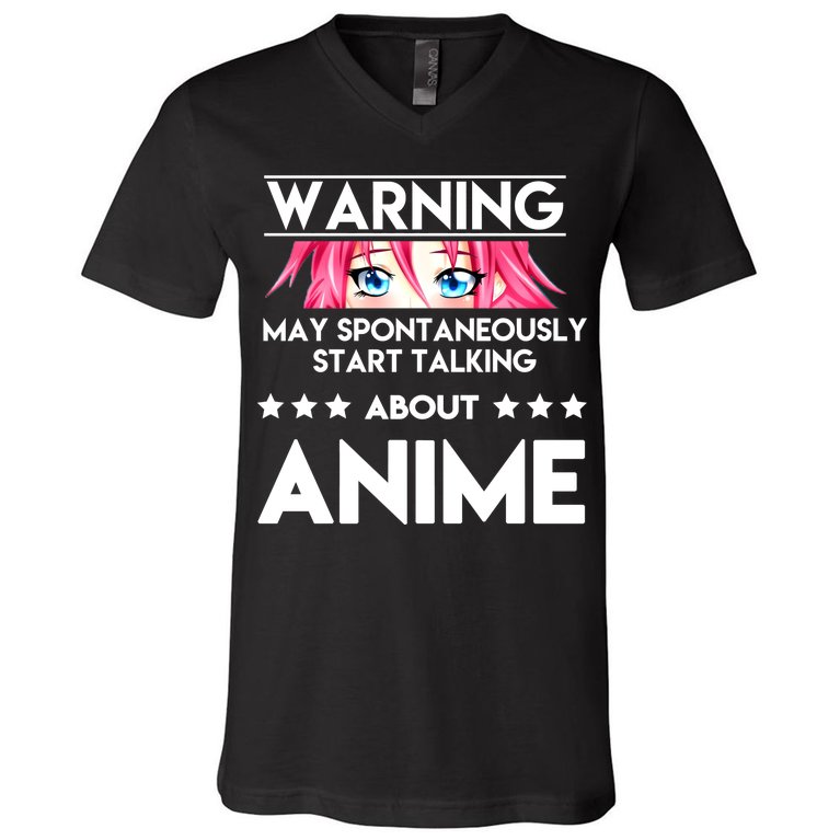 Boys In Anime Are Cuter V-Neck T-Shirt | TeeShirtPalace