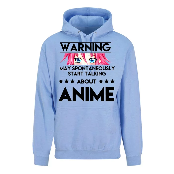 Might Start Talking About Anime Unisex Surf Hoodie