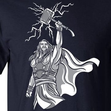 Mighty Thor With Hammer Tall T-Shirt