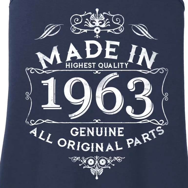 Made In Highest Quality Genuine All Original Parts 1963 60th Birthday Ladies Essential Tank