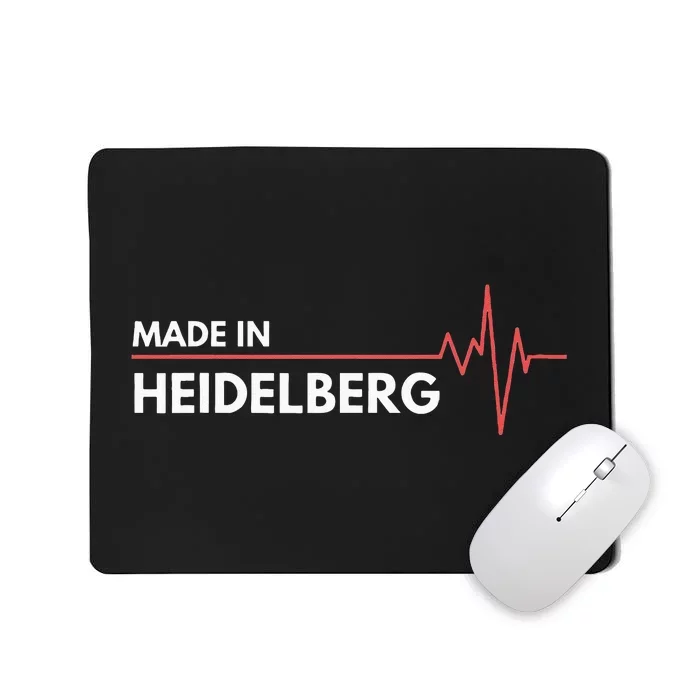 Made In Heidelberg Germany Proud German Mousepad