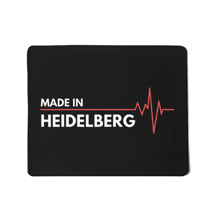 Made In Heidelberg Germany Proud German Mousepad