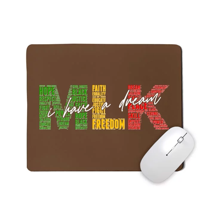 Mlk I Have A Dream Mousepad