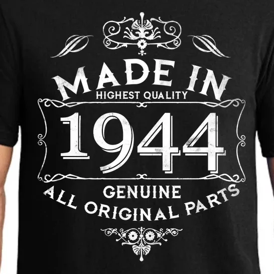 Made In Highest Quality Genuine All Original Parts 1944 80th Birthday Pajama Set