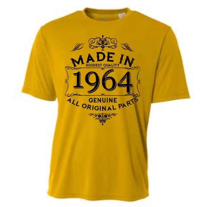 Made In Highest Quality Genuine All Original Parts 1964 60th Birthday Cooling Performance Crew T-Shirt