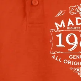 Made In Highest Quality Genuine All Original Parts 1984 40th Birthday Dry Zone Grid Performance Polo