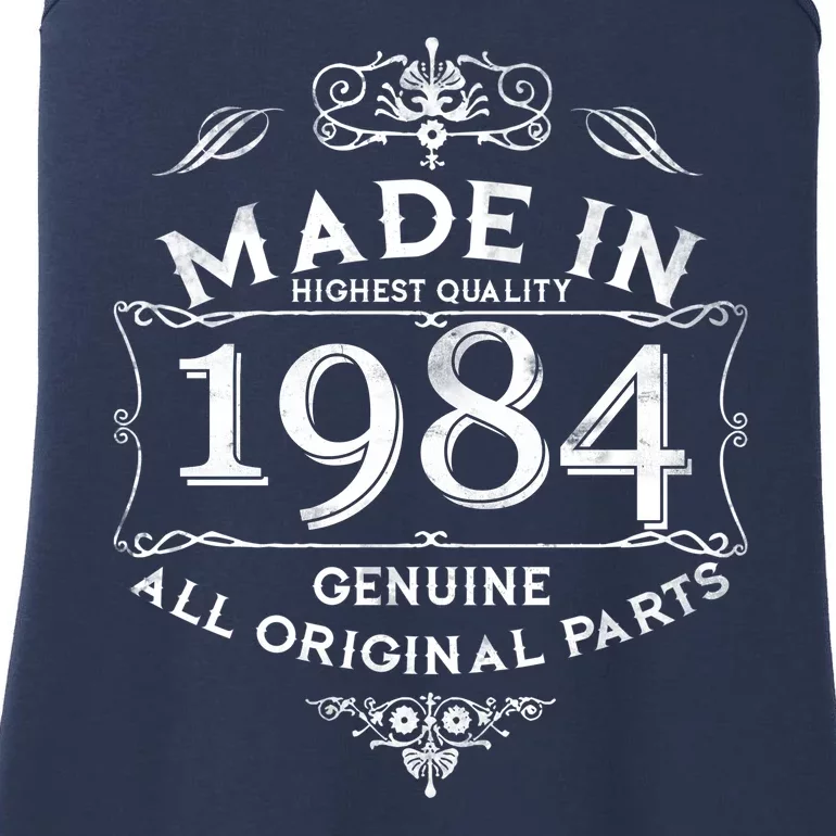 Made In Highest Quality Genuine All Original Parts 1984 40th Birthday Ladies Essential Tank