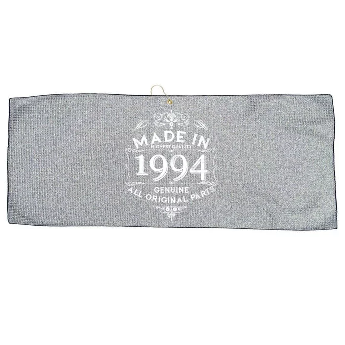 Made In Highest Quality Genuine All Original Parts 1994 30th Birthday Large Microfiber Waffle Golf Towel