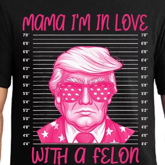 Mama IM In Love With A Felon Pajama Set