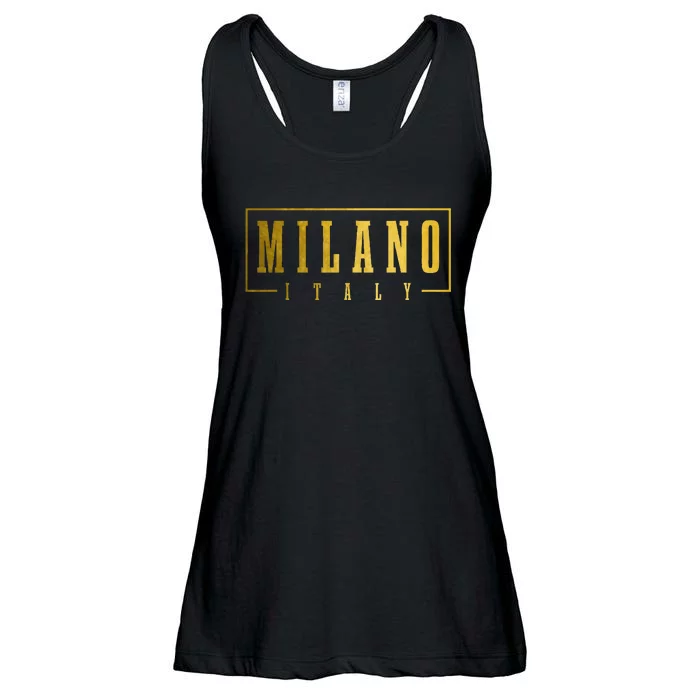 Milano Italia Italy Italian Souvenir Ladies Essential Flowy Tank