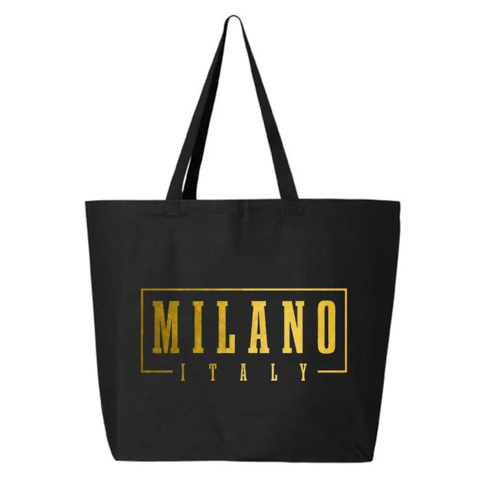 Milano Italia Italy Italian Souvenir 25L Jumbo Tote