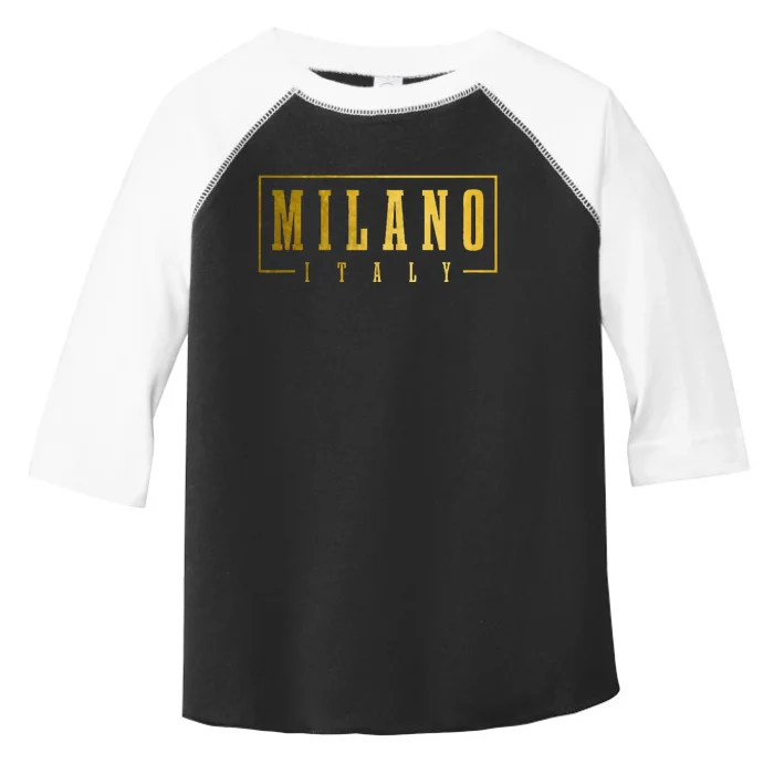 Milano Italia Italy Italian Souvenir Toddler Fine Jersey T-Shirt