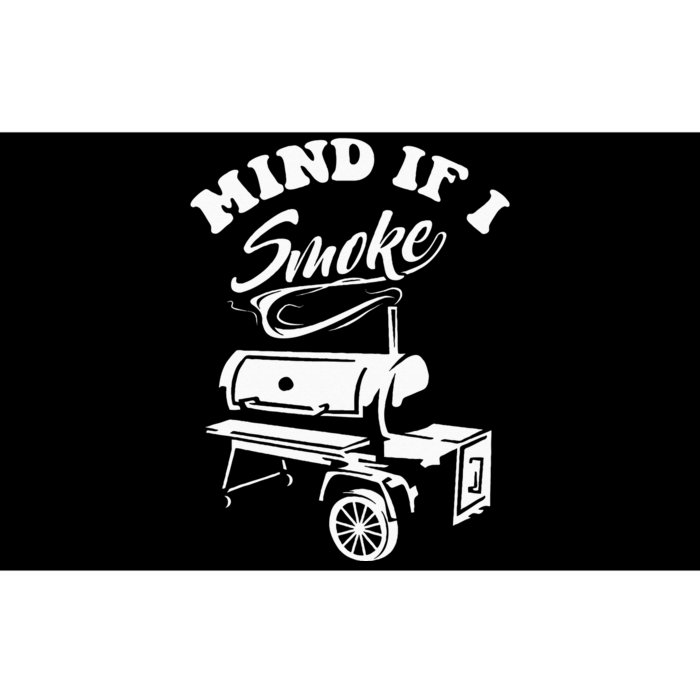 Mind If I Smoke Funny BBQ Smoker & Grilling Bumper Sticker