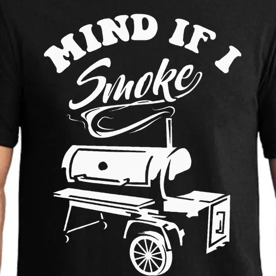 Mind If I Smoke Funny Bbq Smoker & Grilling Pajama Set