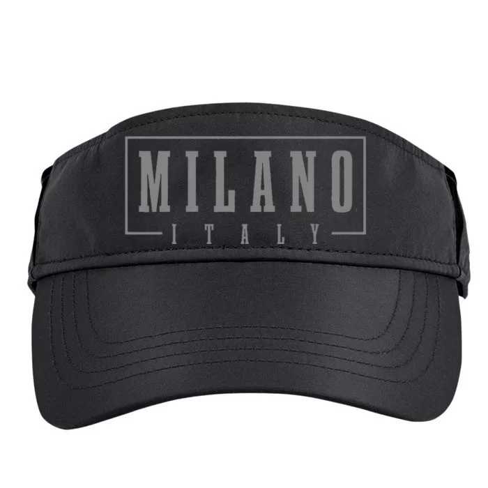 Milano Italia Italy Italian Souvenir Adult Drive Performance Visor