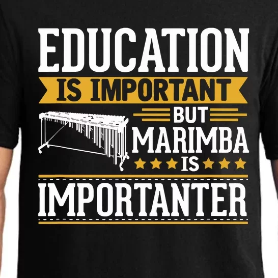 Marimba Is Importanter Funny Pajama Set