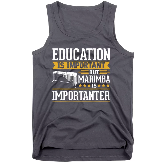 Marimba Is Importanter Funny Tank Top