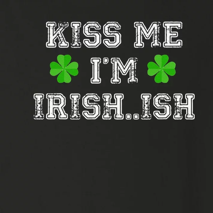 Me I'm Irish...ish Humor Funny St. Paddys Day Toddler Long Sleeve Shirt