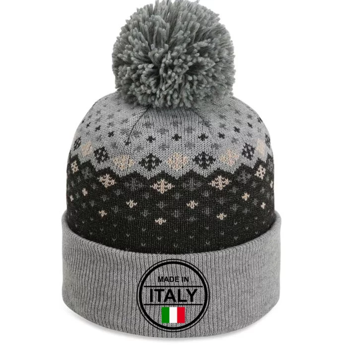 Made In Italy The Baniff Cuffed Pom Beanie