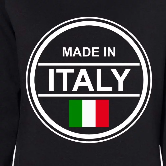 Made In Italy Womens California Wash Sweatshirt