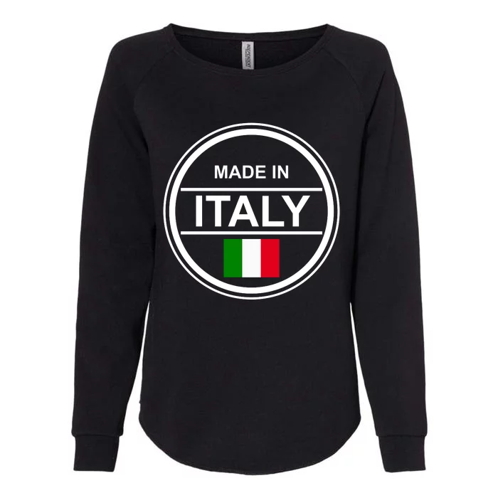 Made In Italy Womens California Wash Sweatshirt