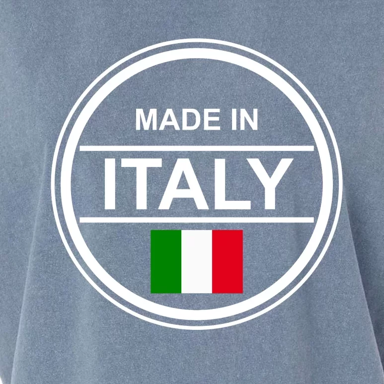 Made In Italy Garment-Dyed Women's Muscle Tee