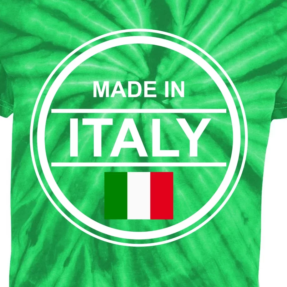 Made In Italy Kids Tie-Dye T-Shirt