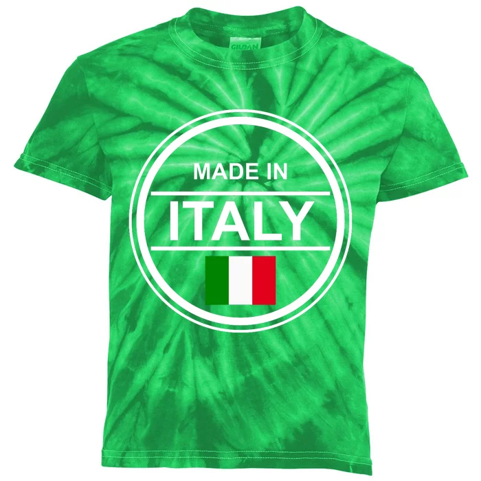 Made In Italy Kids Tie-Dye T-Shirt