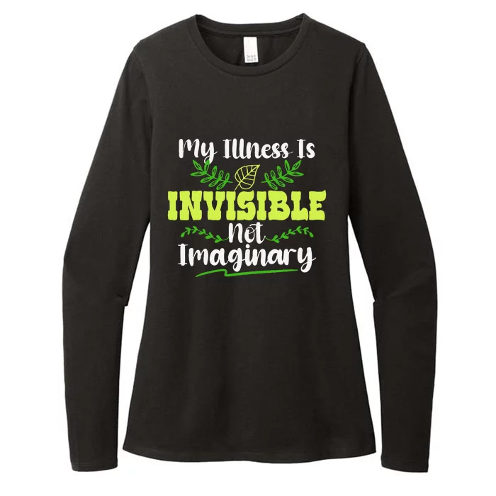 My Illness Is Invisible Not Imaginary Disease Disability Womens CVC Long Sleeve Shirt