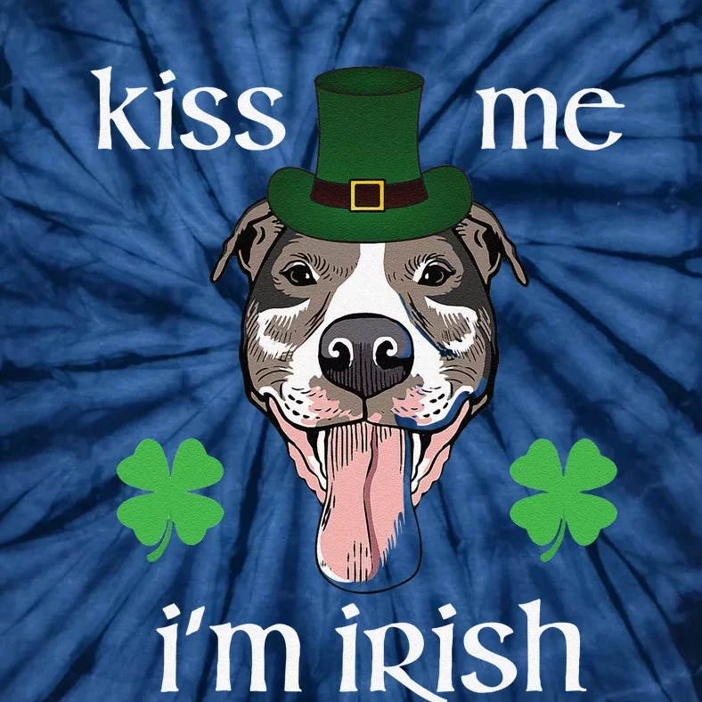 Me I'm Irish Dog Lovers Funny St. Patrick's Day Tie-Dye T-Shirt