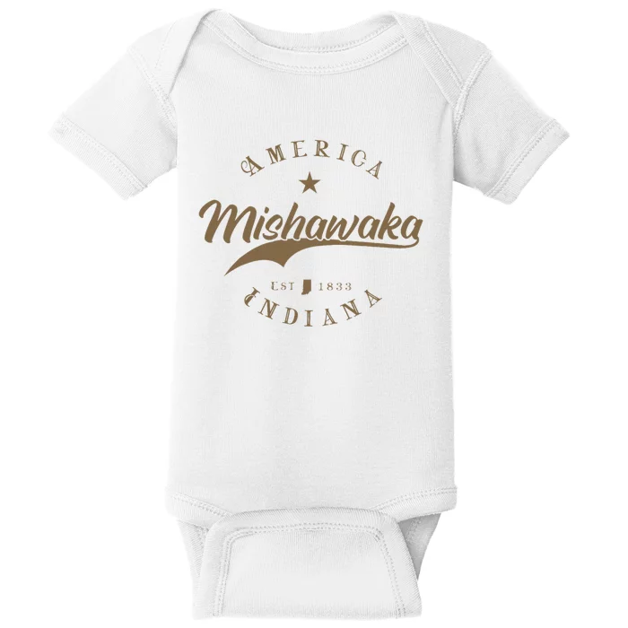 Mishawaka In Indiana Baby Bodysuit