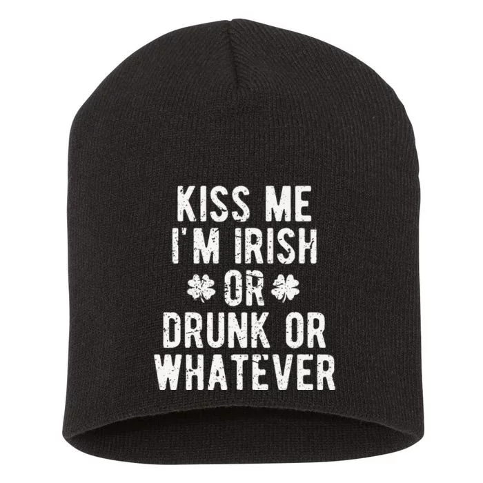 Me I'm Irish Saint Patrick's Day Short Acrylic Beanie