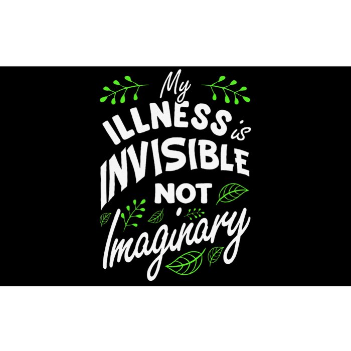 My Illness Is Invisible Not Imaginary Disease Disability Bumper Sticker