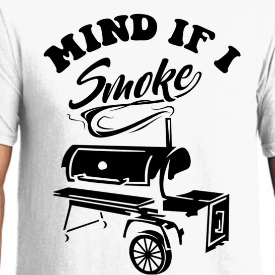 Mind If I Smoke Funny Bbq Smoker & Grilling Gift Pajama Set